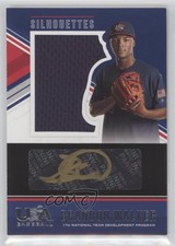 2018 Panini USA Baseball Stars & Stripes 28/44 Brandon Walker #70 Auto 1u6