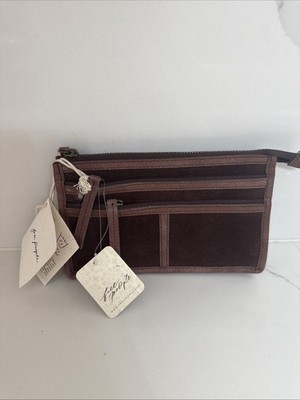 Free People Women's One For All Women's Wallet in Brown NWT