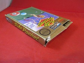 Side Pocket (Nintendo NES) COMPLETE w/ Box manual game WORKS!