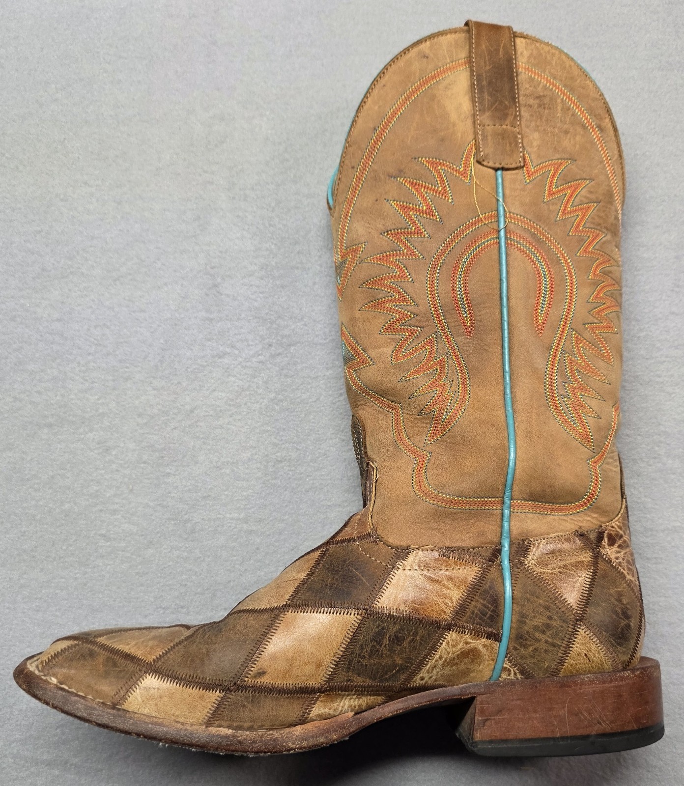 Anderson Bean HP Crazy Train Patchwork - Boot Men… - image 3