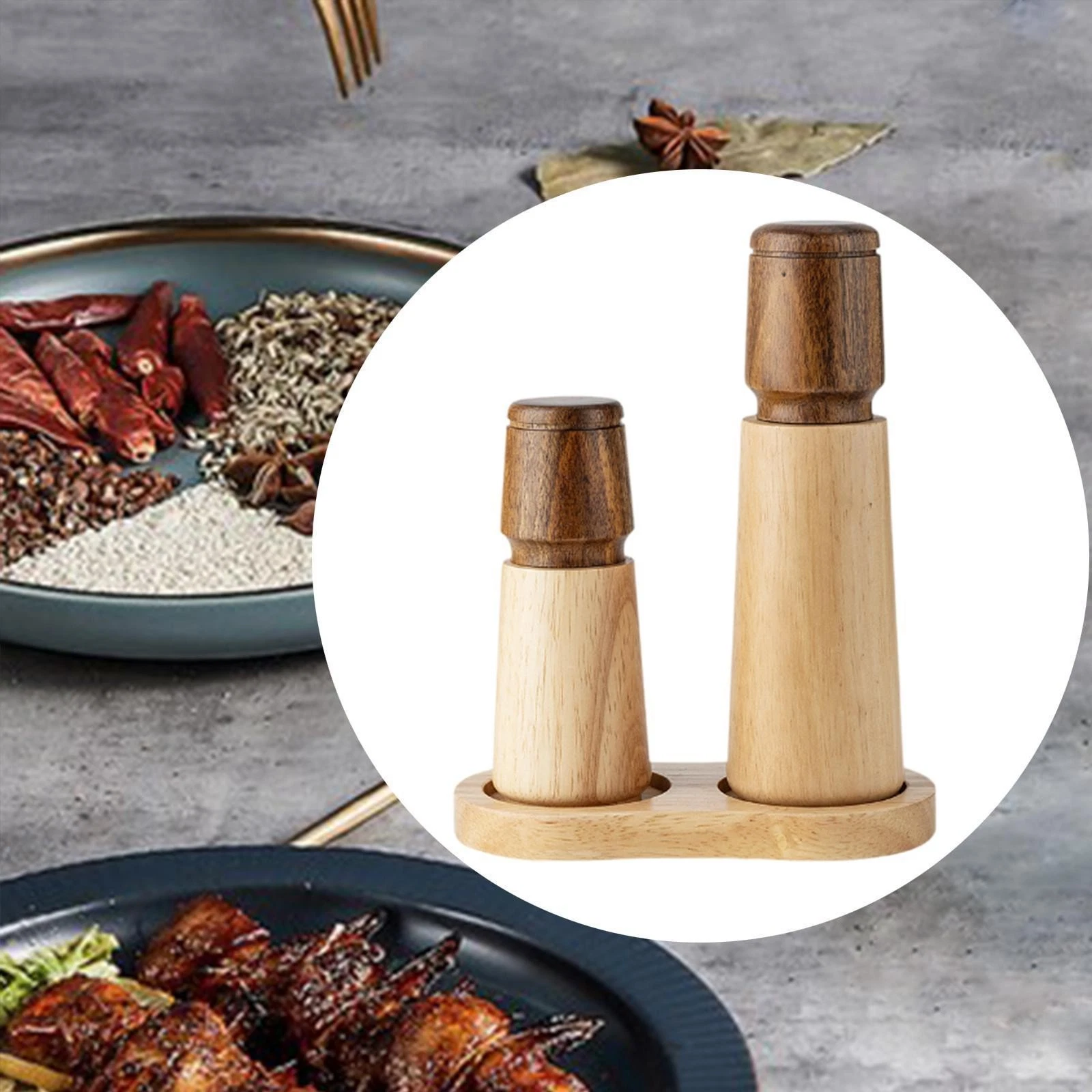 Salt and Pepper Mill Set Shaker Manual
