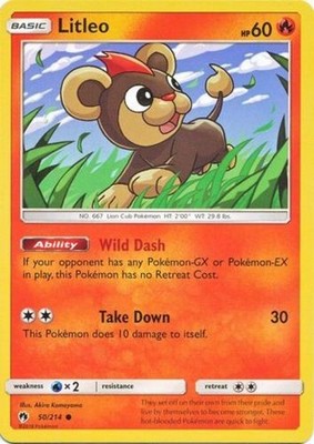 Litleo - 50/214 - Common - Lightly Played
