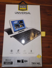 ZAGG ZAGGkeys Universal Bluetooth Wireless Ultra-Slim Keyboard, Black QWERTY EN