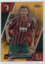 2021 Topps Chrome Bundesliga Gold Refractor 29/50 Florian Niederlechner #6 0c2