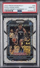 2022 PANINI PRIZM MONOPOLY #66 PAOLO BANCHERO ROOKIE RC 1/1 PSA 10
