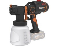 Akku-FarbsprüHgeräT Worx WX020.9 + Gratis Zugabeartikel Ersatzakku WA3644 4,0 Ah