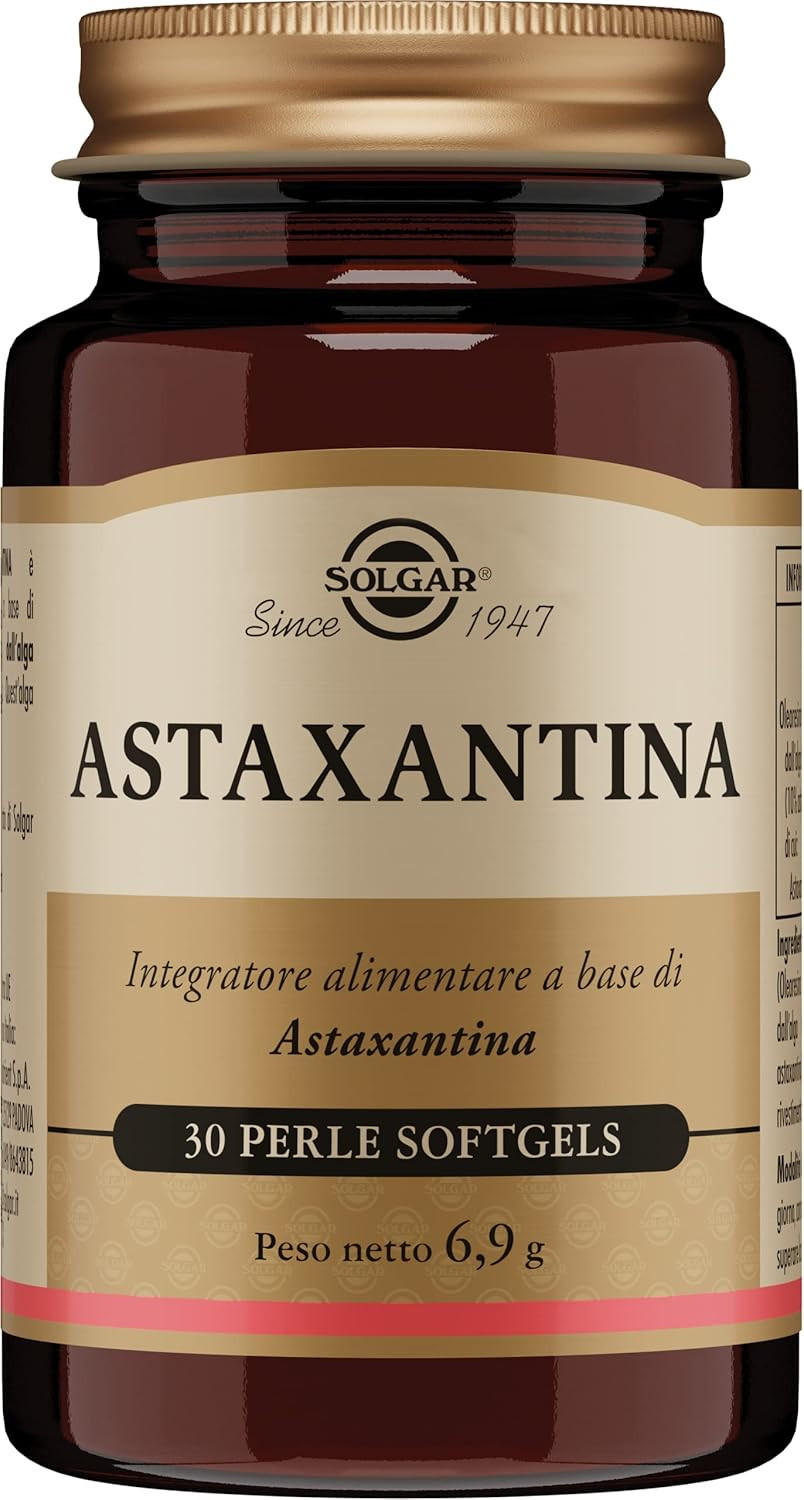Astaxantina Pura Haema 30 Softgels - Massima Biodisponibilità Antiossidante