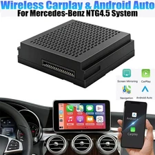 Wireless Carplay Android Auto For Mercedes-Benz A B C E CLA GLA NTG4.5 2011-2015