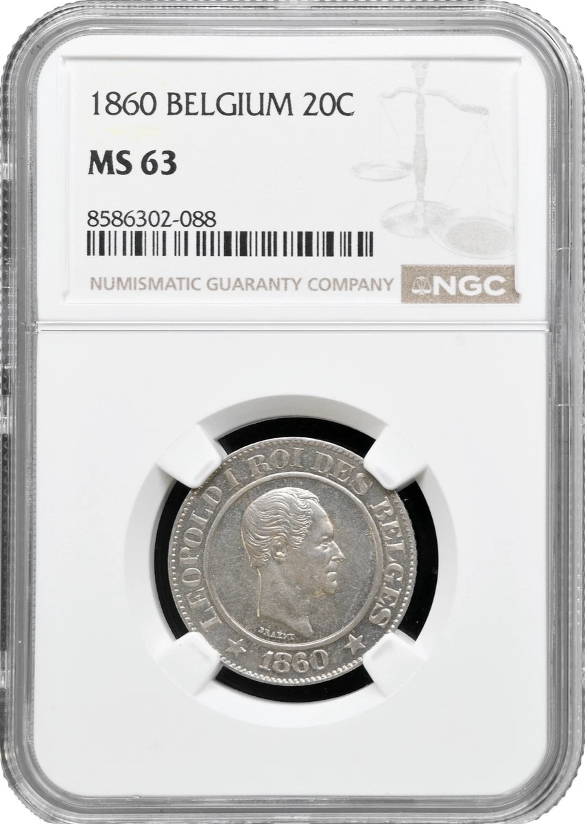 NGC Grade MS 63 Belgian Coins for sale | eBay