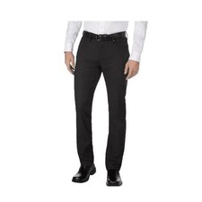 NEW US Urban Star Men's 32X32 Black Stretch Relaxed Fit Straight Leg Pants L1059