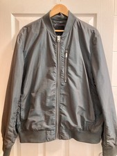 Men’s Grey Bomber Jacket