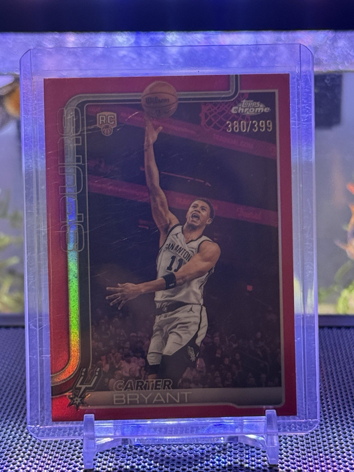 2025-26 Topps Chrome - Carter Bryant #264 Magenta Refractor /399 (RC)