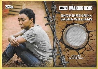 2017 The Walking Dead Evolution Sasha Williams (Sonequa Martin-Green) Relic (#2)