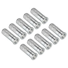 Aluminum Arrow Inserts 0.3" Dia 7.6mm 8.8mm for Archery Points, 24pcs