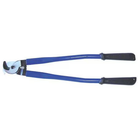 Westward 10D452 24-1/2" Cable Cutter, Shear Cut, 1" Cap