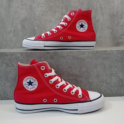 Converse Chuck Taylor All-Star Rot Weiß Damen Sneaker Gr. 4 UK M9621C