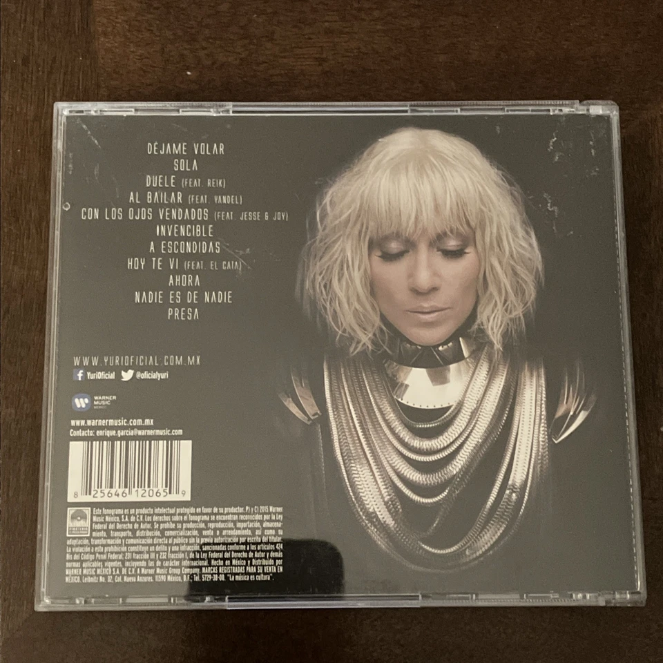 YURI - Invencible - компакт-диск - ** отличном состоянии ** - РЕДКАЯ - Изображение 2 из 4
