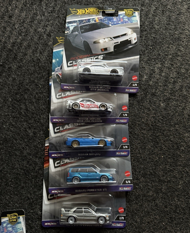 Premium Hot Wheels Modern Classics Unopened