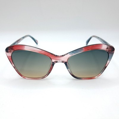 Jisco Damen Cateye Sonnenbrille Savina RO 50 18 140 NEU Rosa/Graugrün 