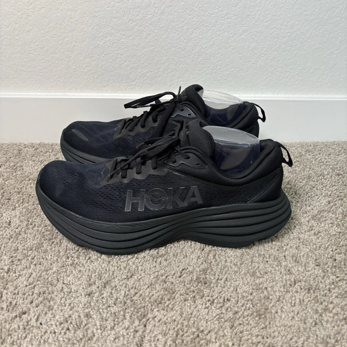 Hoka One One HOKA Bondi 8 Black for sale | eBay