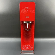 SodaStream Source Red Sparkling Water Maker Yves Béhar Design SOU-001
