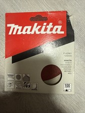 Image of Makita P-43561Sanding Disc 125mm 100 Grit Pack Of 10 Discs For BO5031 Sander