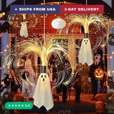 Halloween Decorations Outdoor Hanging Swaying Ghost Lights