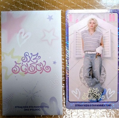 Official Stray Kids SKZOO 5'clock lenticular card Felix