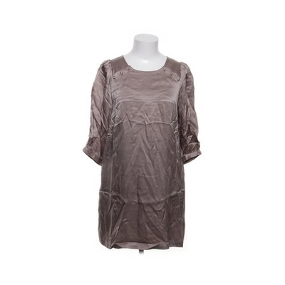 Edith & Ella, Kleid, Größe: M, Beige, Acetat/Seide, Satin, Damen #hp0