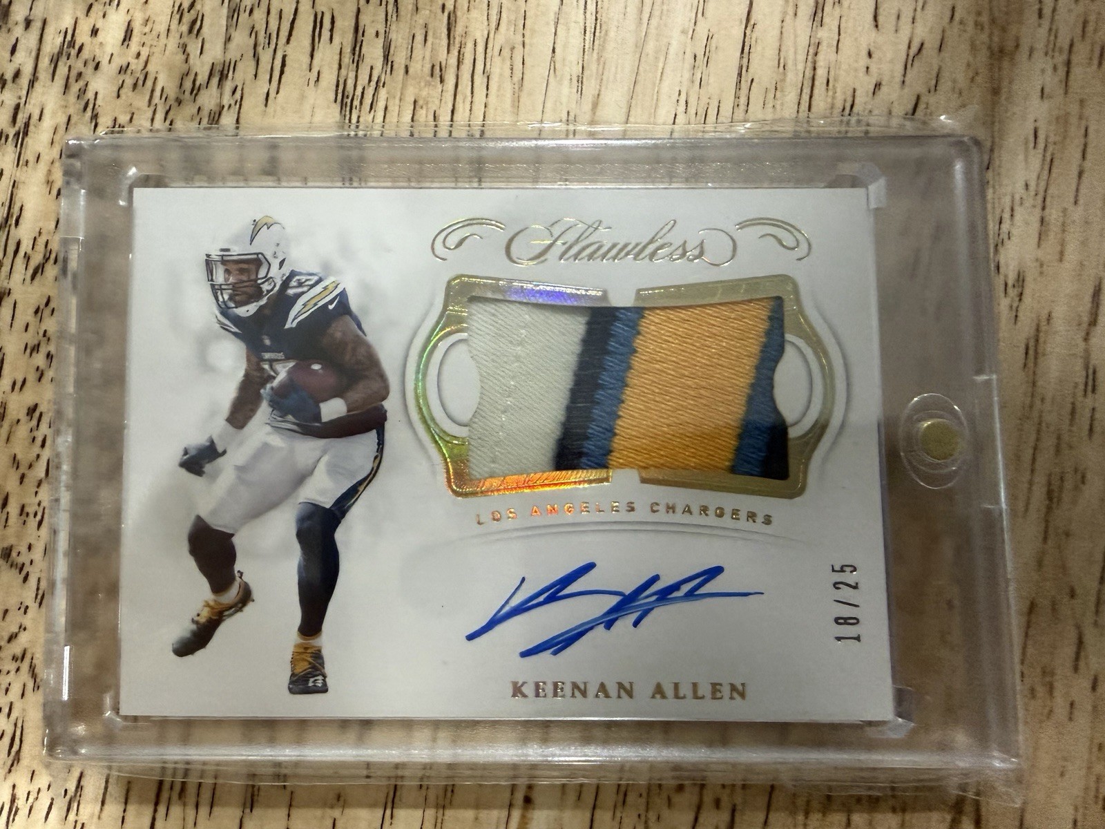 2018 Flawless Keenan Allen Auto GU Patch 🔥/25