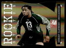 2011 Donruss Elite Rookie Status Die Cut Adrian Clayborn Rookie 54/94 Tampa Bay