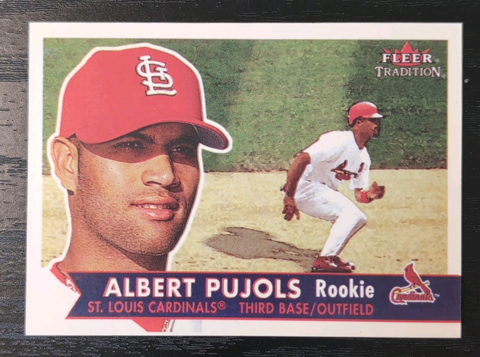 Fleer 2001 Tradition Albert Pujols #451 Rookie St. Louis Cardinals Baseball