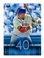 DAVID ORTIZ 2015 Topps #F40-6 Free Agent 40 Boston Red Sox HOF
