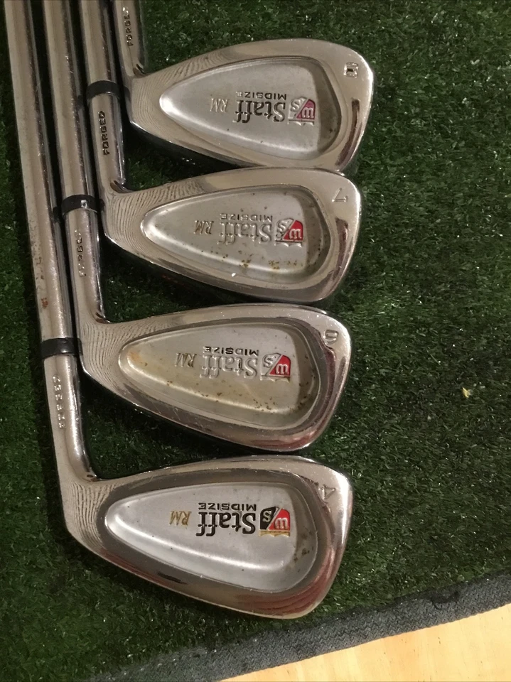 Wilson Staff Midsize RM Forged Irons Set 4-SW (No 5) Stiff Steel Shafts - Image 2 of 4