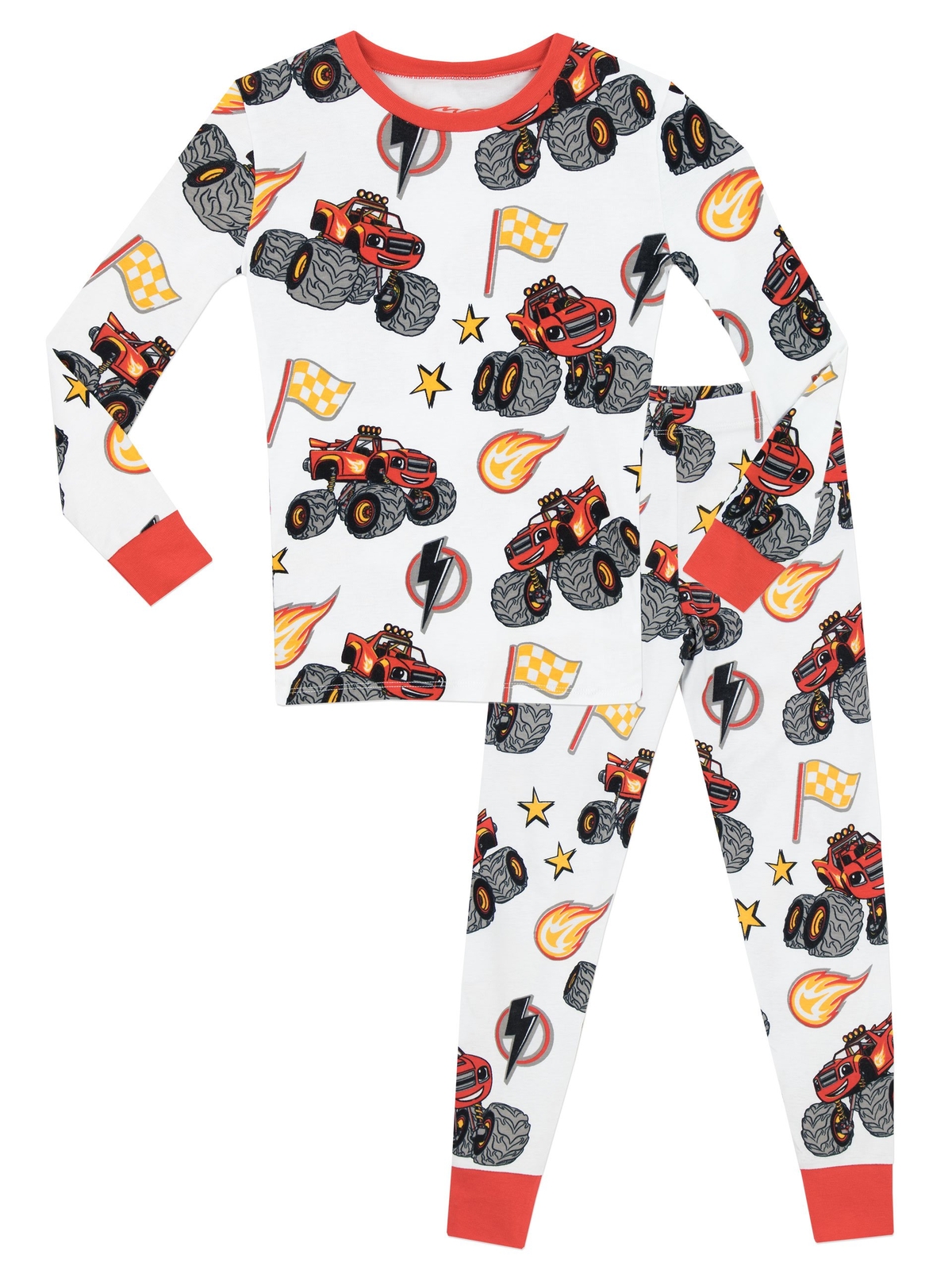 Blaze and the Monster Machines Pigiama Bambino | Pigiamone Ragazzo Cotone | P...