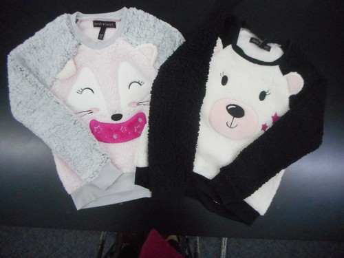 Girls Derek Heart Girls Assorted Polar Fleece Tops Sizes 7/8 - 14 - Picture 1 of 5