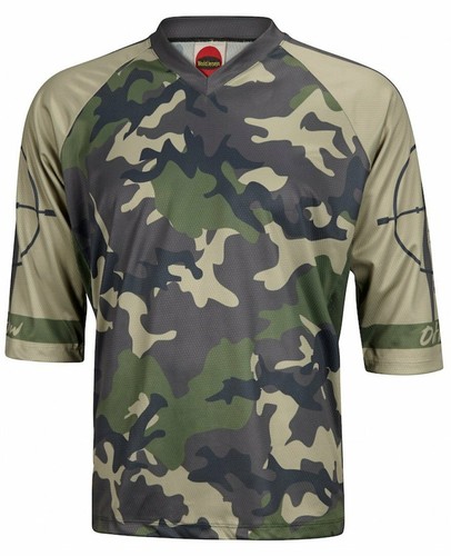 World Jerseys Outlaw MTB Mens Camo 3/4 