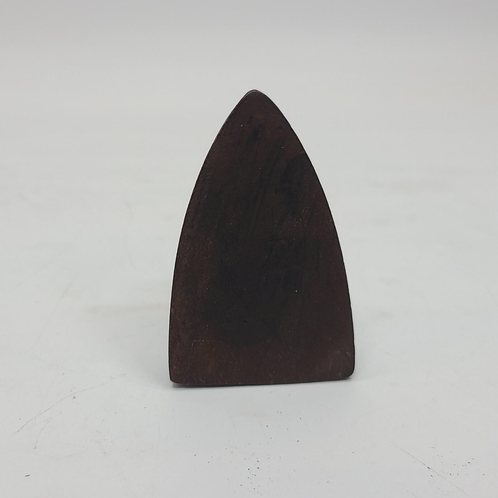 Vintage/Antique Cast Iron Miniature Sad Flat Iron Salesman Promotional Sample