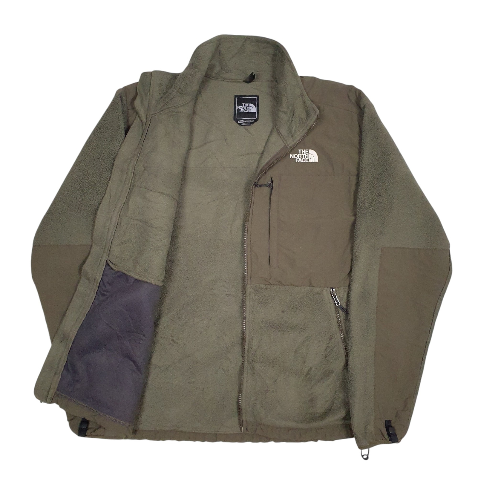 THE NORTH FACE Full Zip Polyester Fleece Jumper Mens M image 2