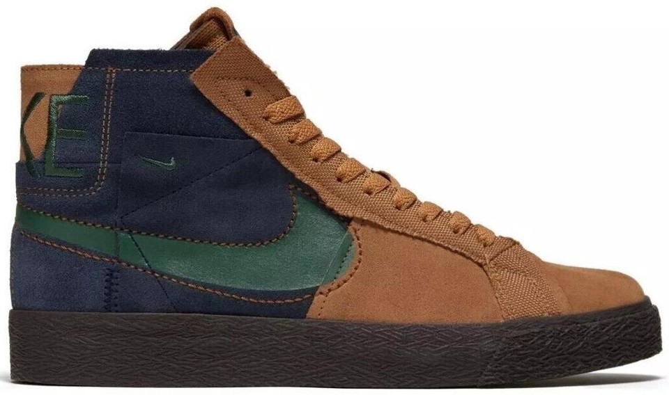 Nike Zoom Blazer Premium SB Mid Legend Dark Brown Obsidian for