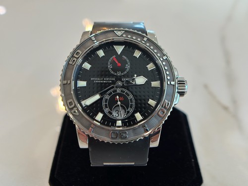 Ulysse Nardin Marine Men's Black Watch - 263-33