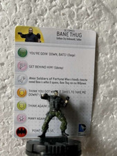 heroclix Batman: Arkham Origins# BANE THUG #008