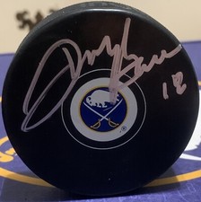 DANNY GARE AUTOGRAPHED AUTO SIGNED NHL HOCKEY PUCK BUFFALO SABRES ALUMNI