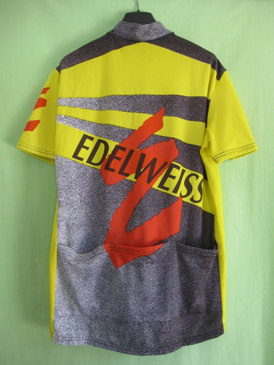 Maillot cycliste Cycles VERZELETI EDELWEISS TARBES vintage Manuprix Martinet L