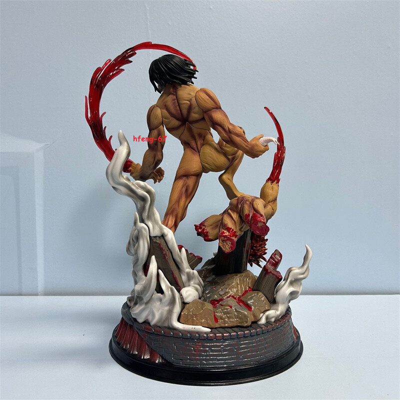 Attack on Titan statuette PVC Eren Jaeger: Attack Titan Ver. -Judgment- 25 cm - La Boutique du Sorcier