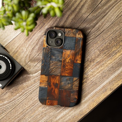 Phone-Ink iPhone, Pixel, Samsung Galaxy Case - Vintage Rustic Wood UV Print - 第 25/191 張圖片