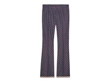 GUCCI Geometric G Print Bootcut Trousers