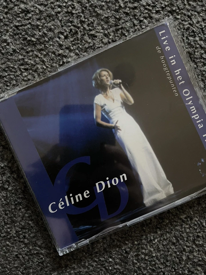 Céline Dion - Live In Het Olympia Theatre [CD Sampler, 1994], Sony [Netherlands] Foto 3 de 4