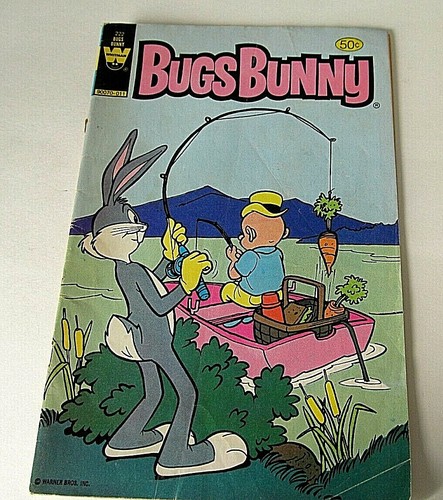 Bugs Bunny  # 222 Whitman Comics 1980 Warner Brothers 90070-011 nice Condition