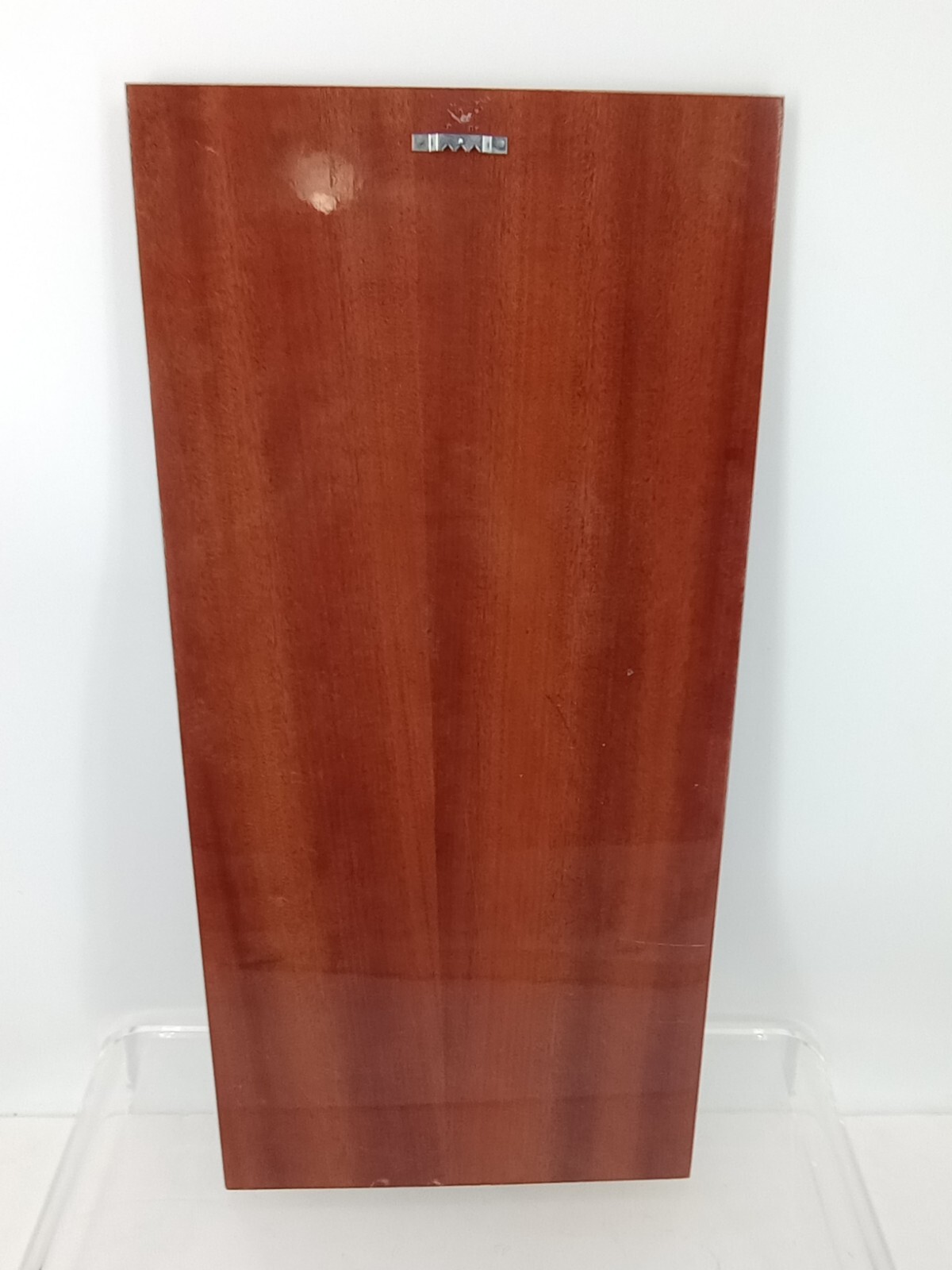 MCM Vintage Marquetry Inlaid Wood Plaque ~ Floral Design 23 In X 11 In